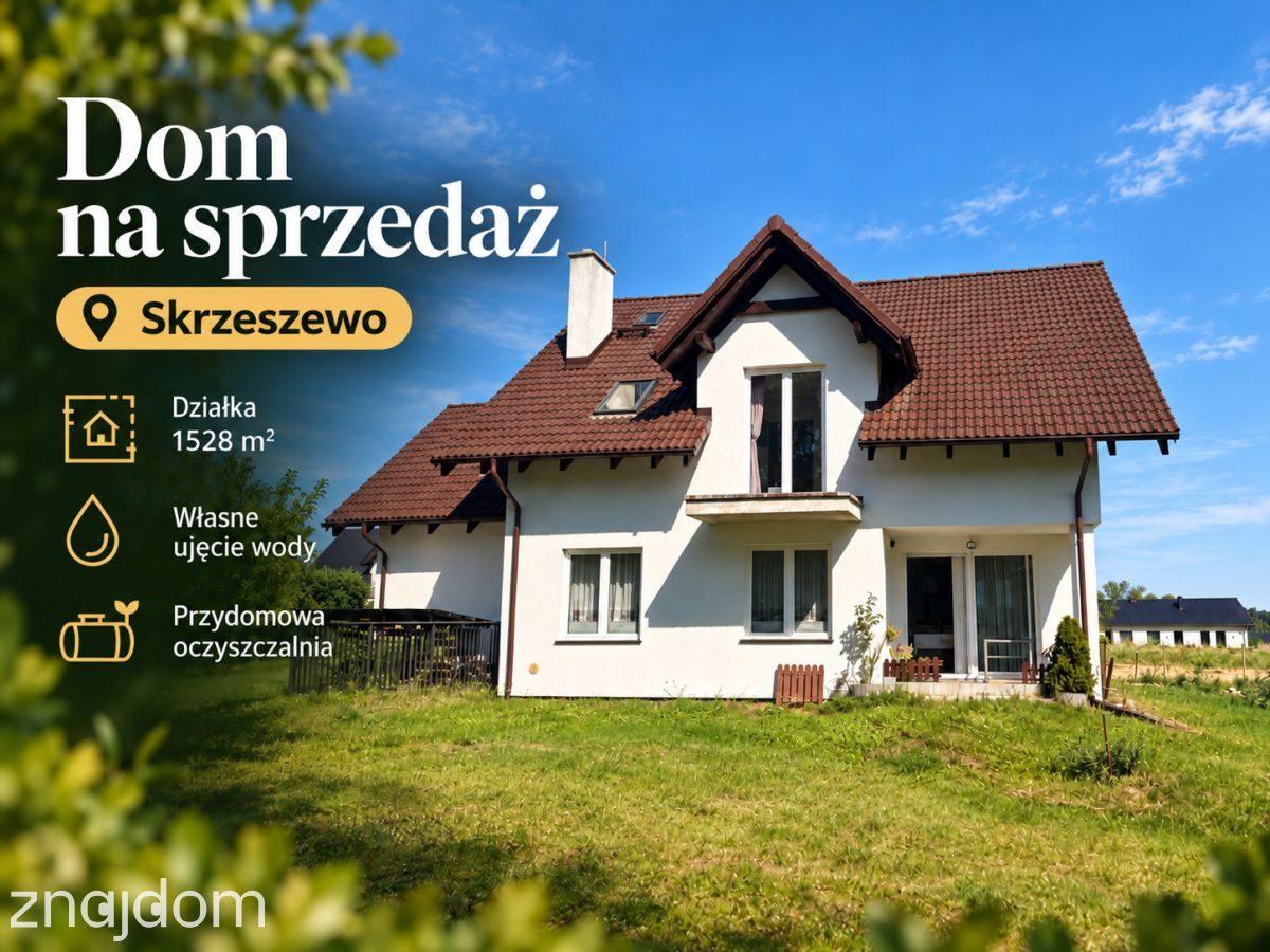 Dom przy lesie | 1528 m² działki | Skrzeszewo