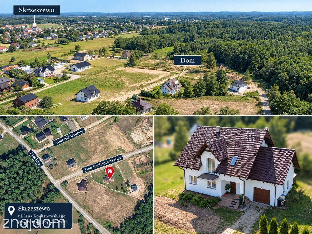 Dom przy lesie | 1528 m² działki | Skrzeszewo - zdjęcie 2