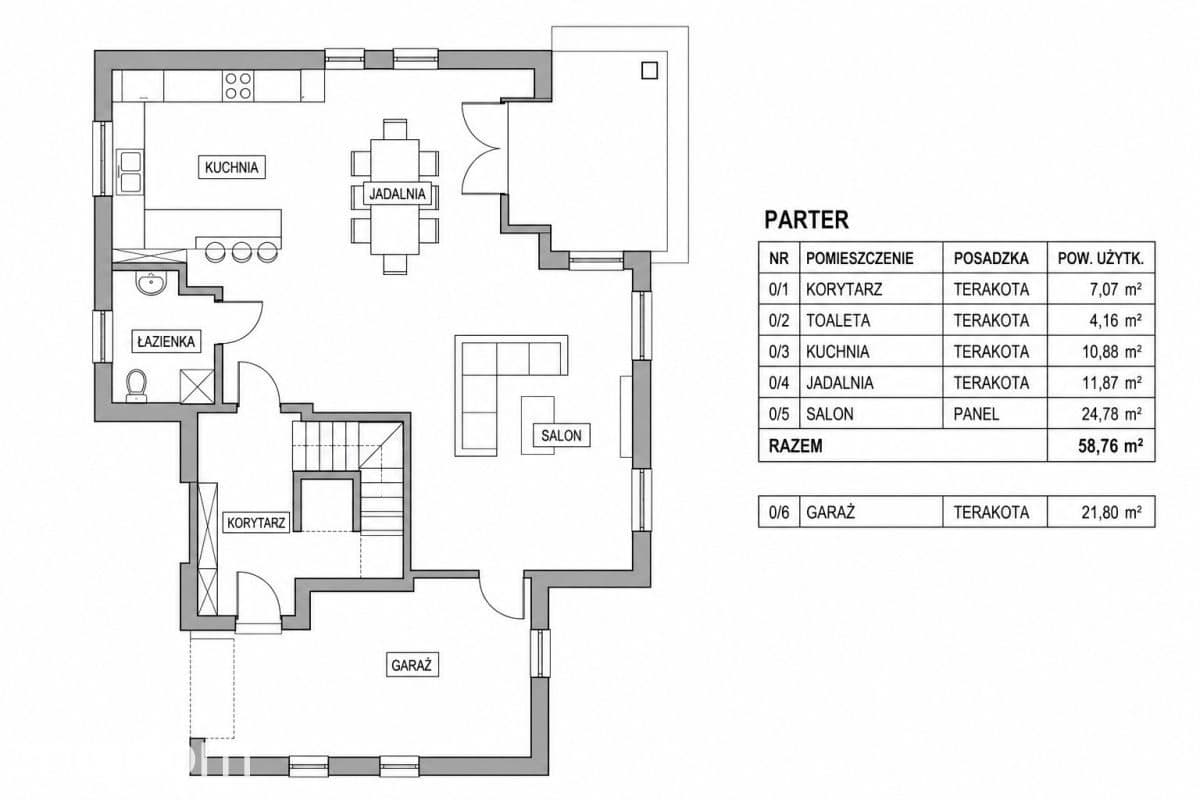 Dom przy lesie | 1528 m² działki | Skrzeszewo - zdjęcie 11