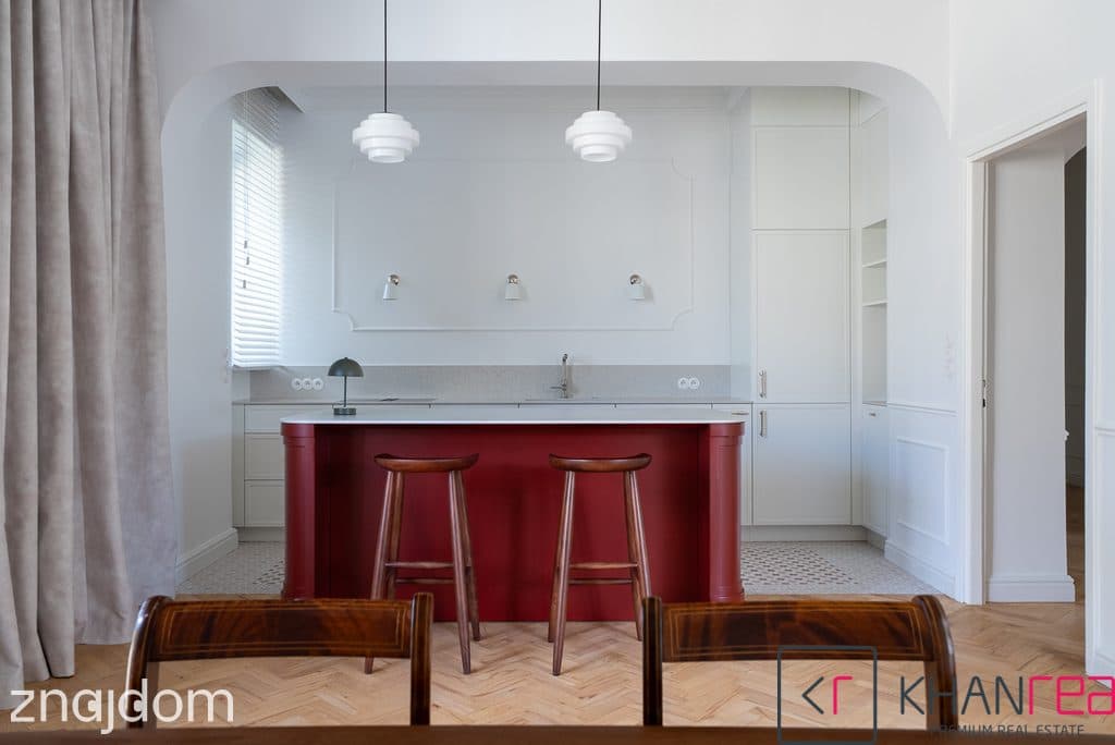 Reprezentacyjny apartament przy parku Łazienkowskim - zdjęcie 5