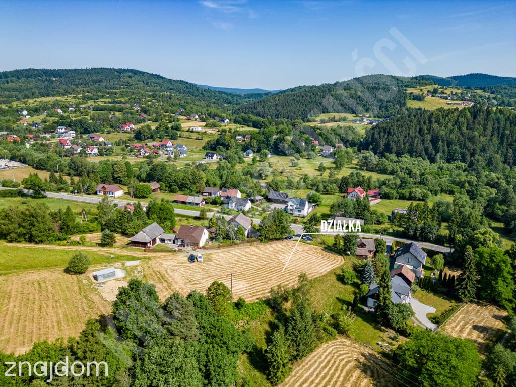 Działka mieszkaniowo-usługowa 2850 m² – Stryszawa - zdjęcie 5
