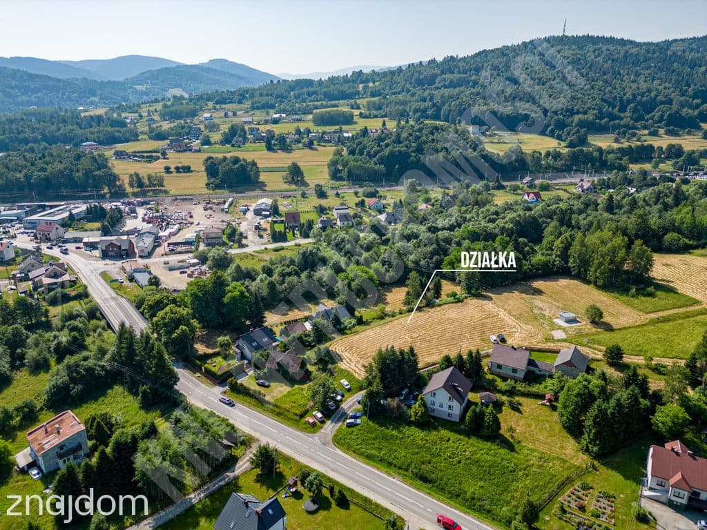 Działka mieszkaniowo-usługowa 2850 m² – Stryszawa - zdjęcie 6
