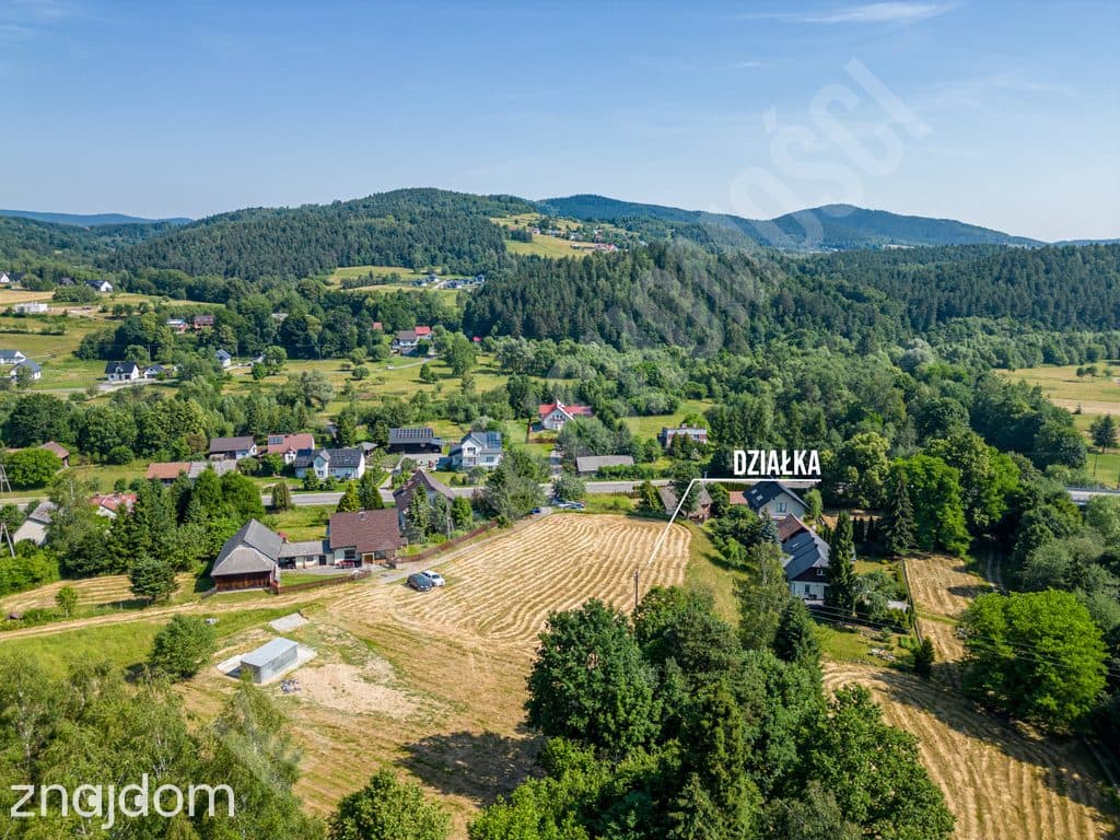 Działka mieszkaniowo-usługowa 2850 m² – Stryszawa - zdjęcie 7