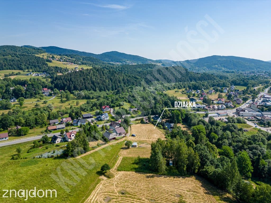 Działka mieszkaniowo-usługowa 2850 m² – Stryszawa - zdjęcie 8