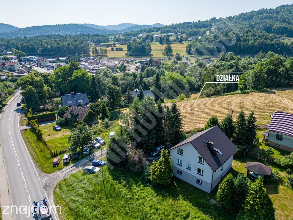 Działka mieszkaniowo-usługowa 2850 m² – Stryszawa - zdjęcie 9