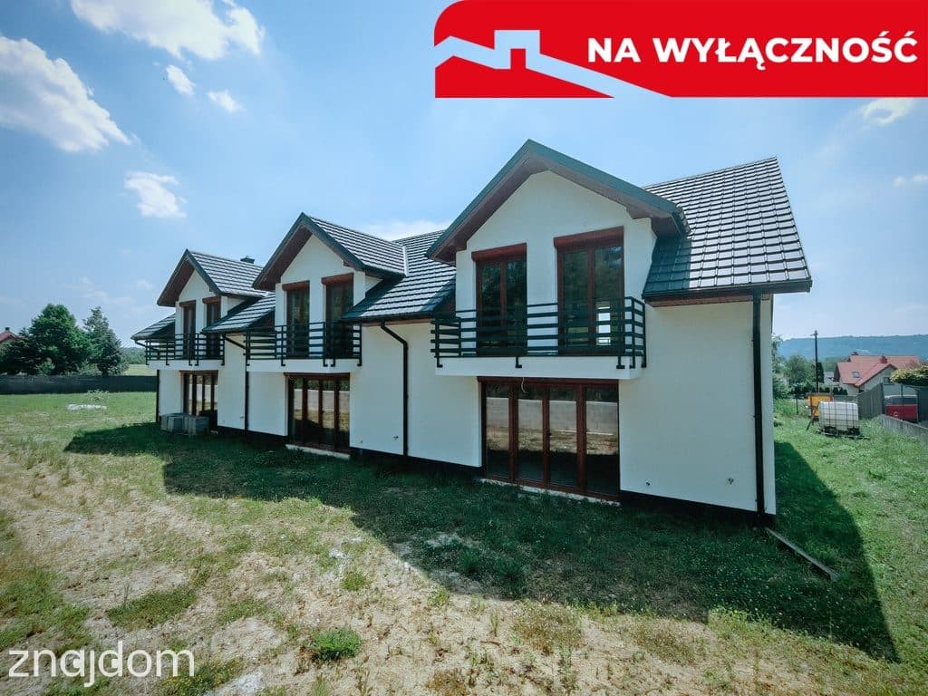 Nowy środkowy dom w Tarnowie 124 m 2 z garażem