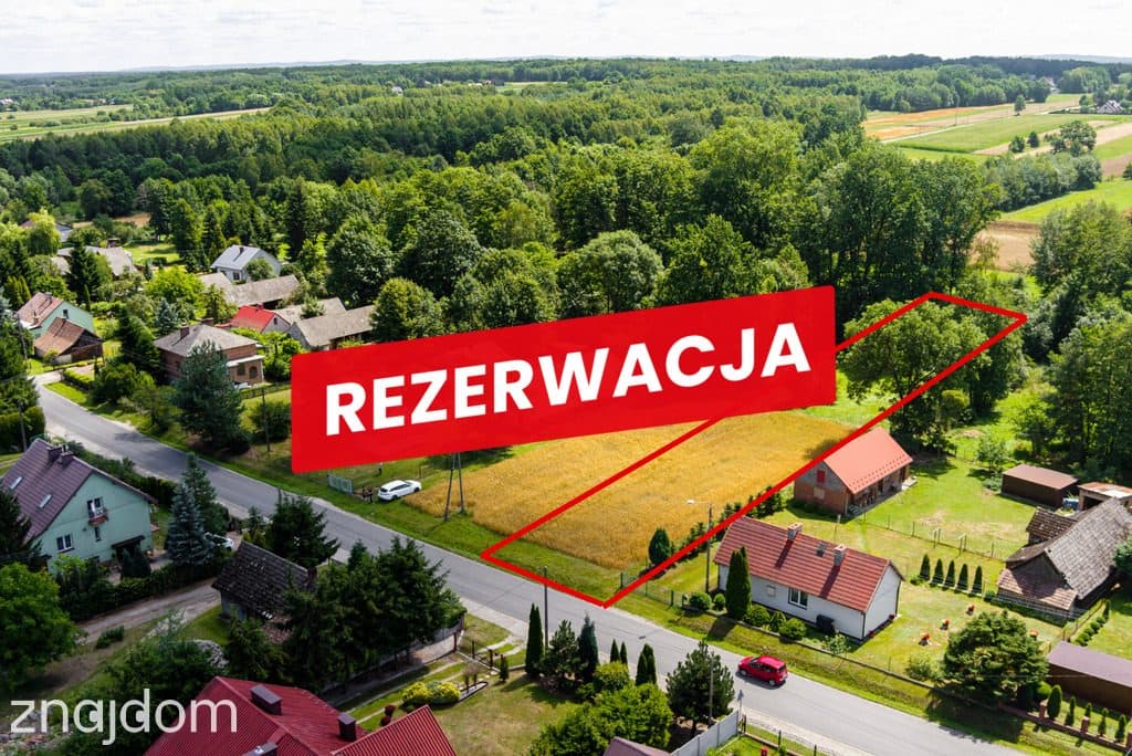 Działka budowlana Zaczarnie - gm. Lisia Góra!