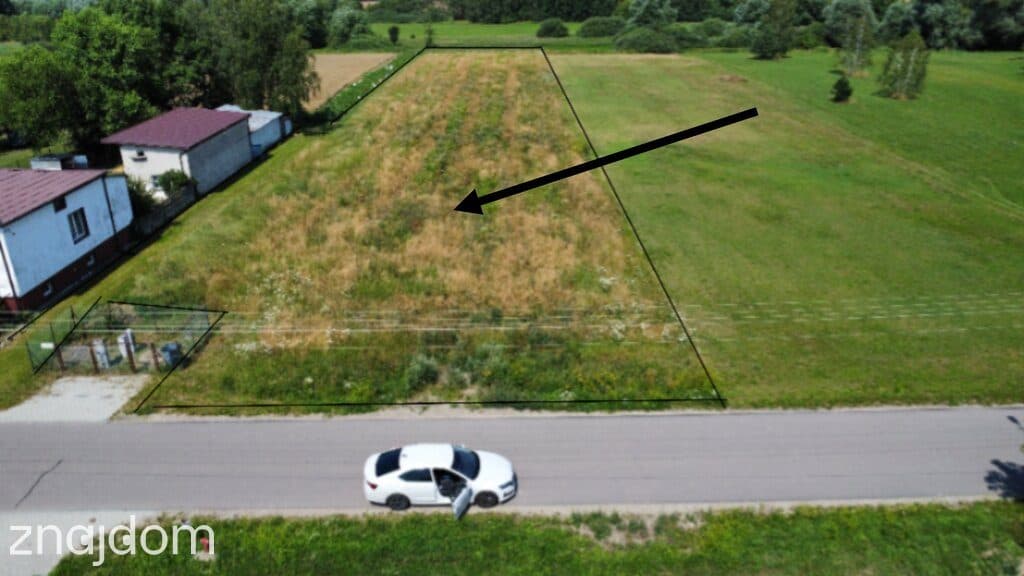 Działka budowlana 851 m2  Gołąb gm. Puławy. - zdjęcie 2
