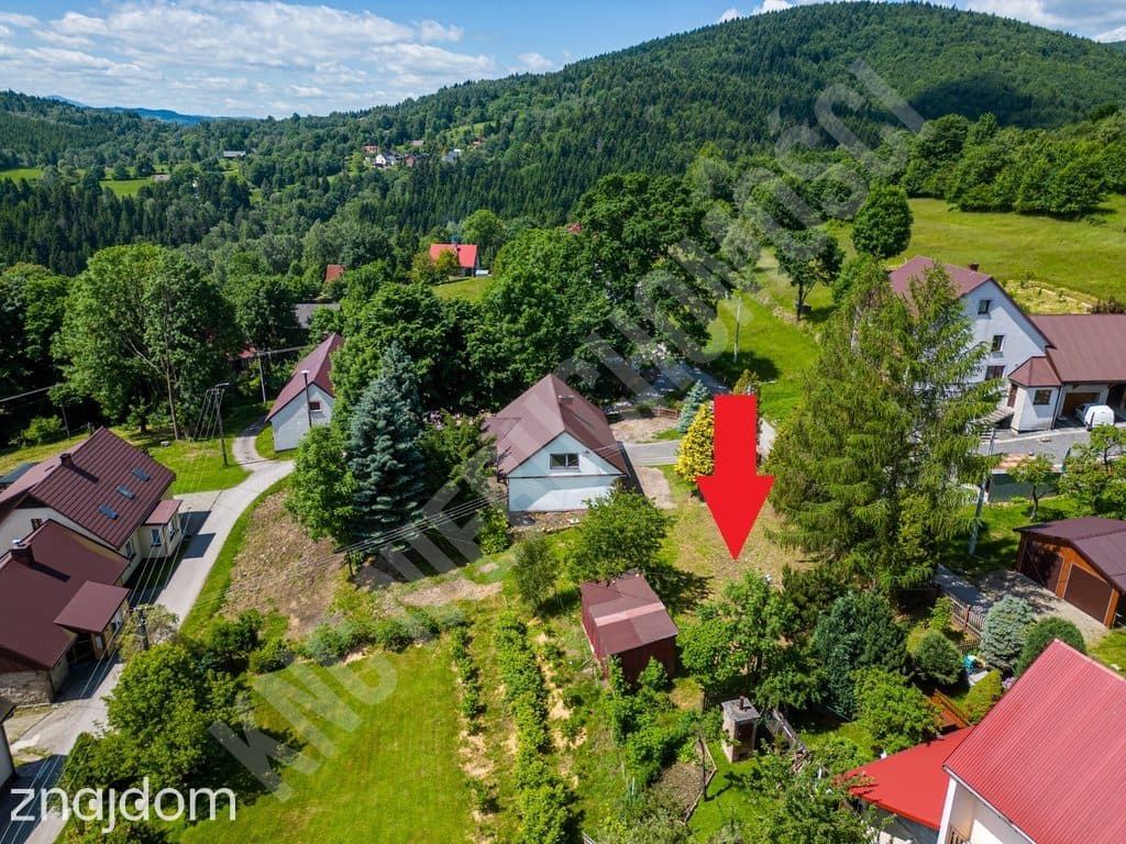 Działka budowlana 731 m² z widokiem na Beskid Mały - zdjęcie 2