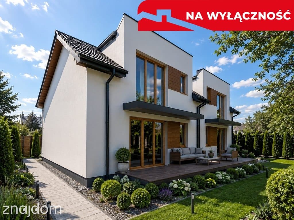 Dom w Tarnowie z tarasem i ogrodem