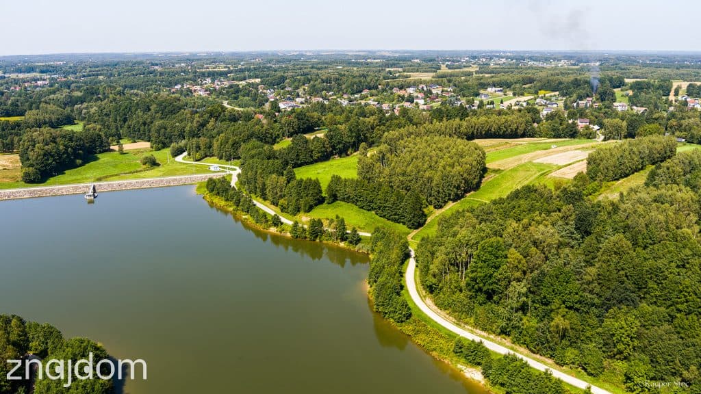 Działka nad zalewem w Skrzyszowie 9 ar cena 129000 - zdjęcie 6