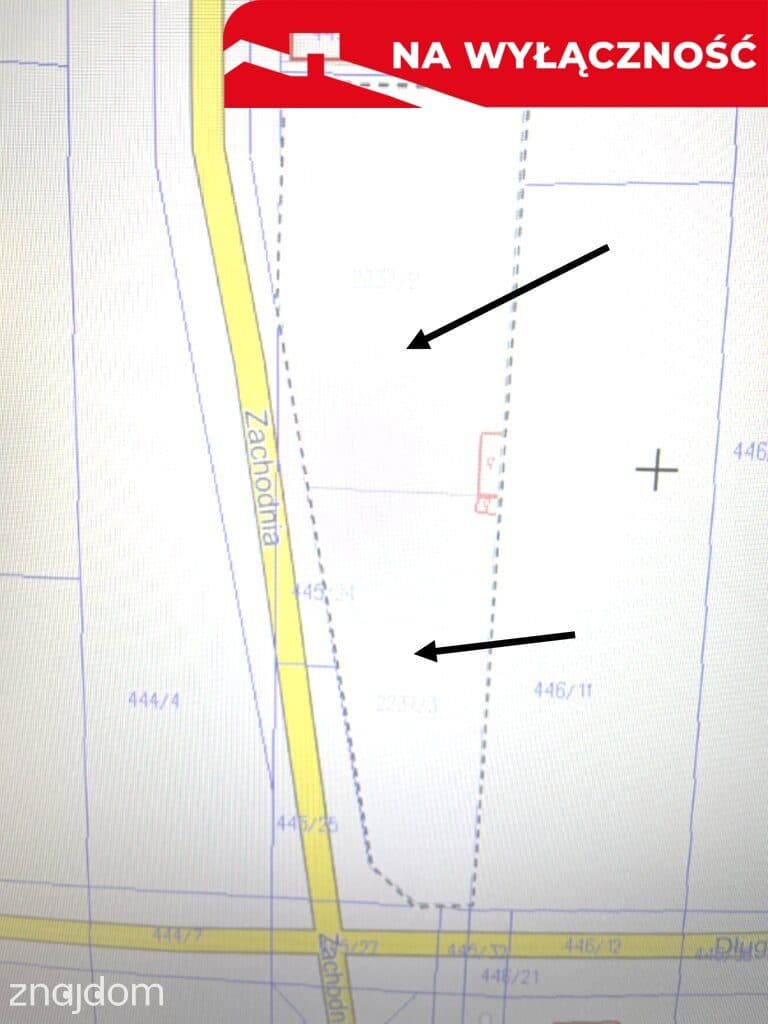 Działka 1842 m2 w centrum Końskowoli gm. Puławy. - zdjęcie 2
