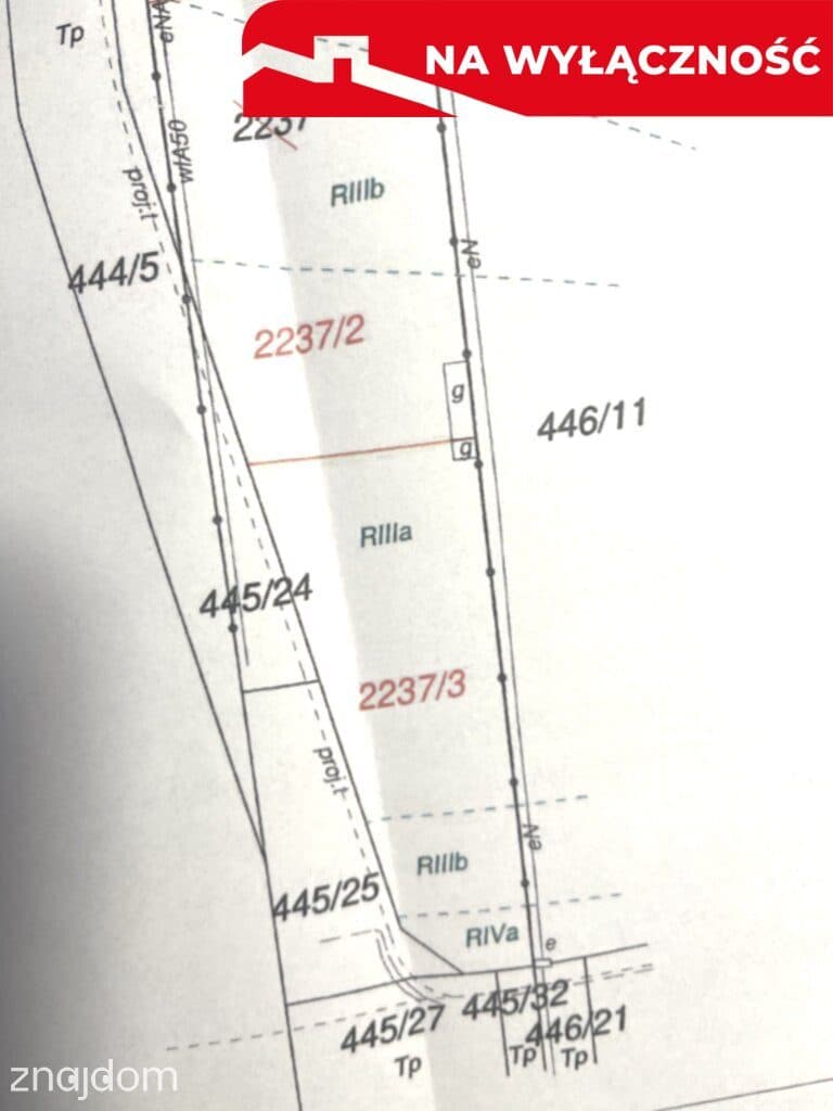 Działka 1842 m2 w centrum Końskowoli gm. Puławy. - zdjęcie 3