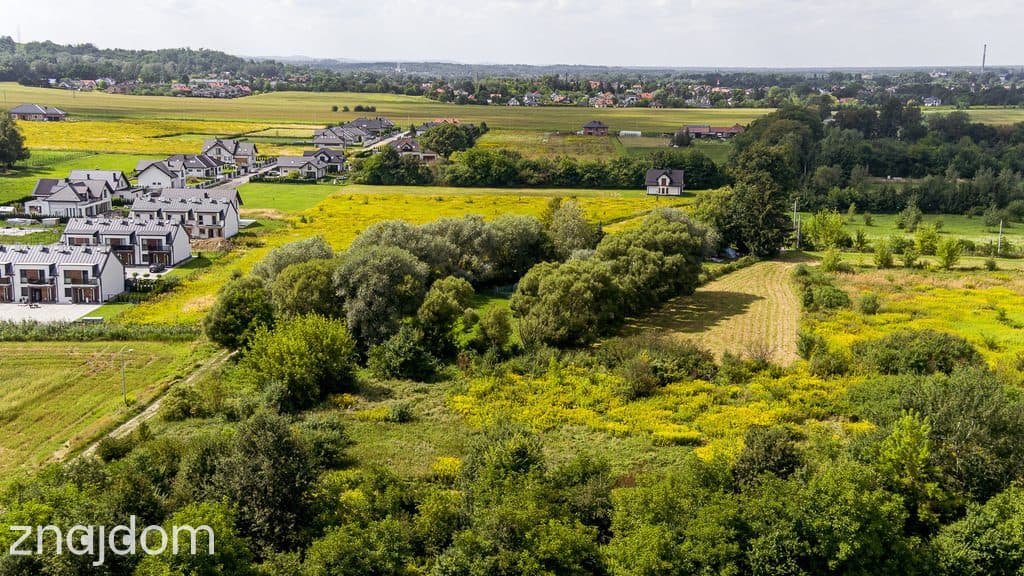 Działka budowlana ~14 arów z bezterminową WZ - zdjęcie 4