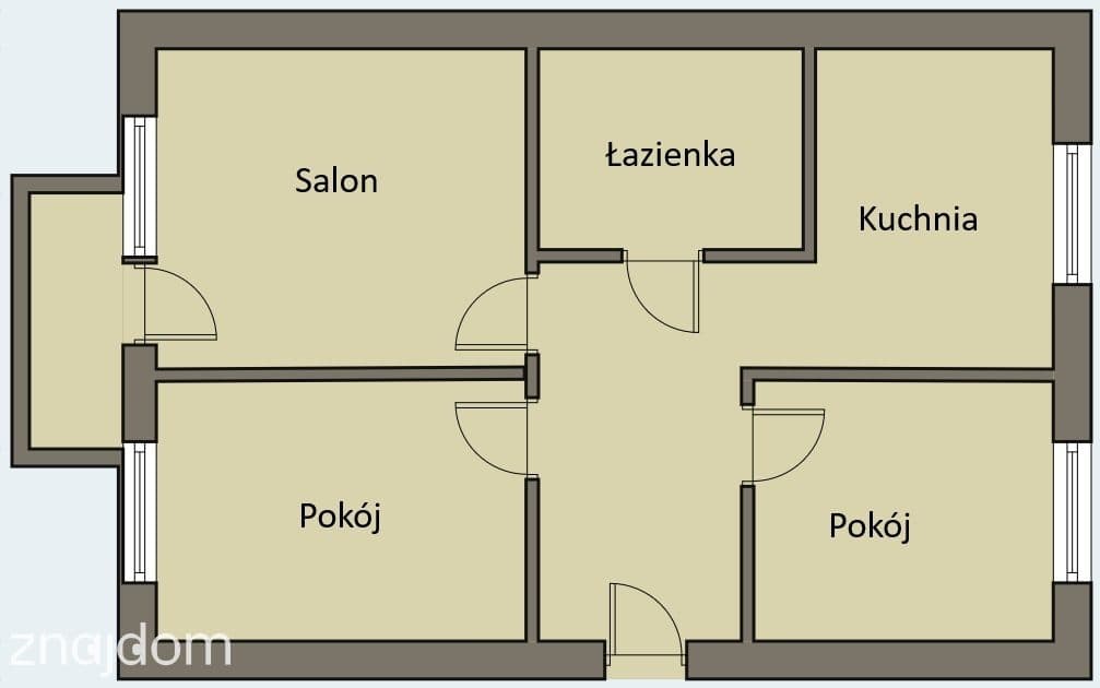 Lublin,Mieszkanie,3 pokoje, 50 m2, ul. Sowińskiego - zdjęcie 11