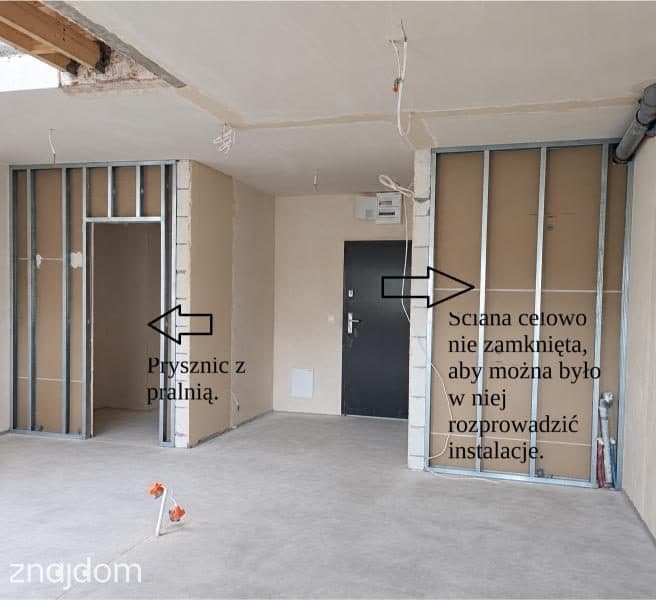 Dwupoziomowe 80 m² w Puławach | projekt wnętrz i schody w cenie. - zdjęcie 2