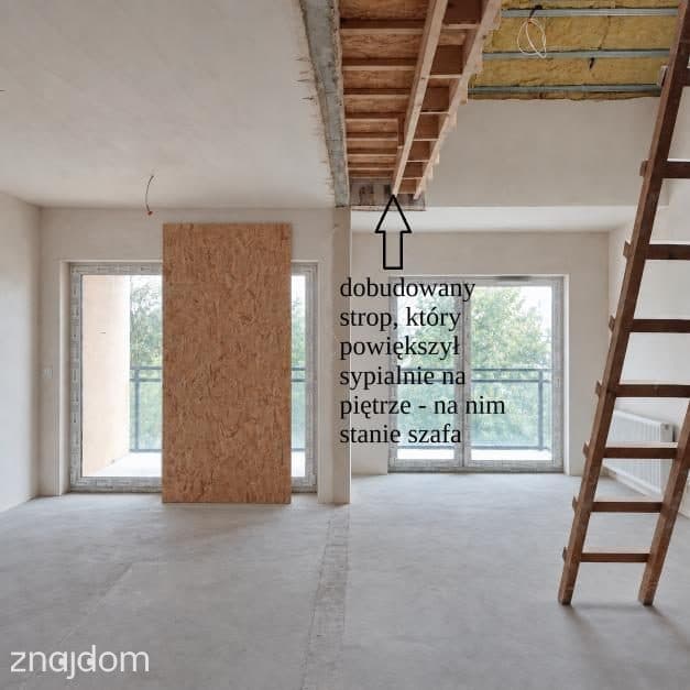 Dwupoziomowe 80 m² w Puławach | projekt wnętrz i schody w cenie. - zdjęcie 6