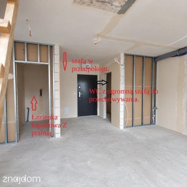 Dwupoziomowe 80 m² w Puławach | projekt wnętrz i schody w cenie. - zdjęcie 8