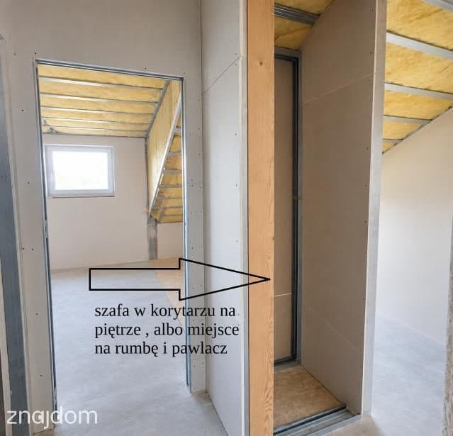 Dwupoziomowe 80 m² w Puławach | projekt wnętrz i schody w cenie. - zdjęcie 14