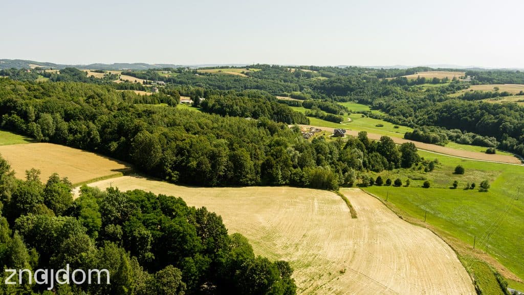 Działka budowlana 25 arów + 4 ha ziemi rolnej – Joniny - zdjęcie 10