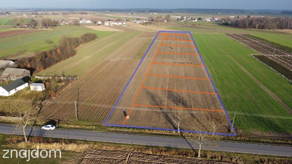Działka z WZ w Helenowie/Policzna 16 km od Puław