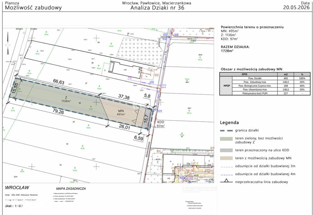 Pawłowice | Budowlana | 1100 m² prywatnej zieleni - zdjęcie 5