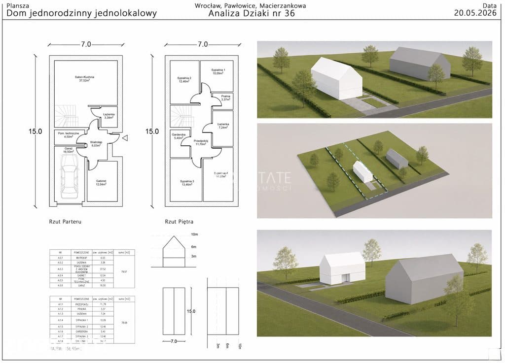 Pawłowice | Budowlana | 1100 m² prywatnej zieleni - zdjęcie 6