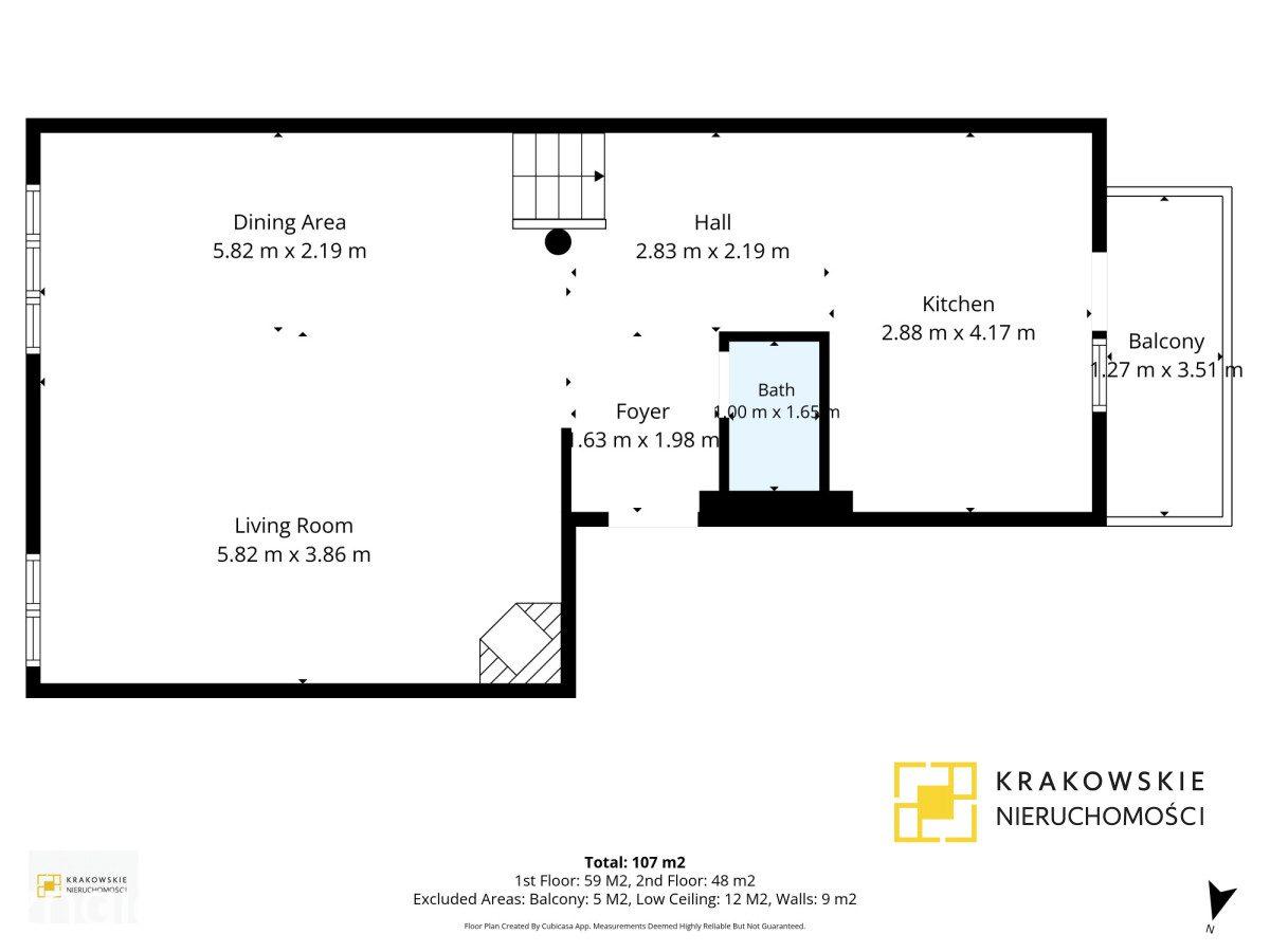 Wyjątkowe 108 m² na Salwatorze /Kominek /2 Balkony - zdjęcie 14