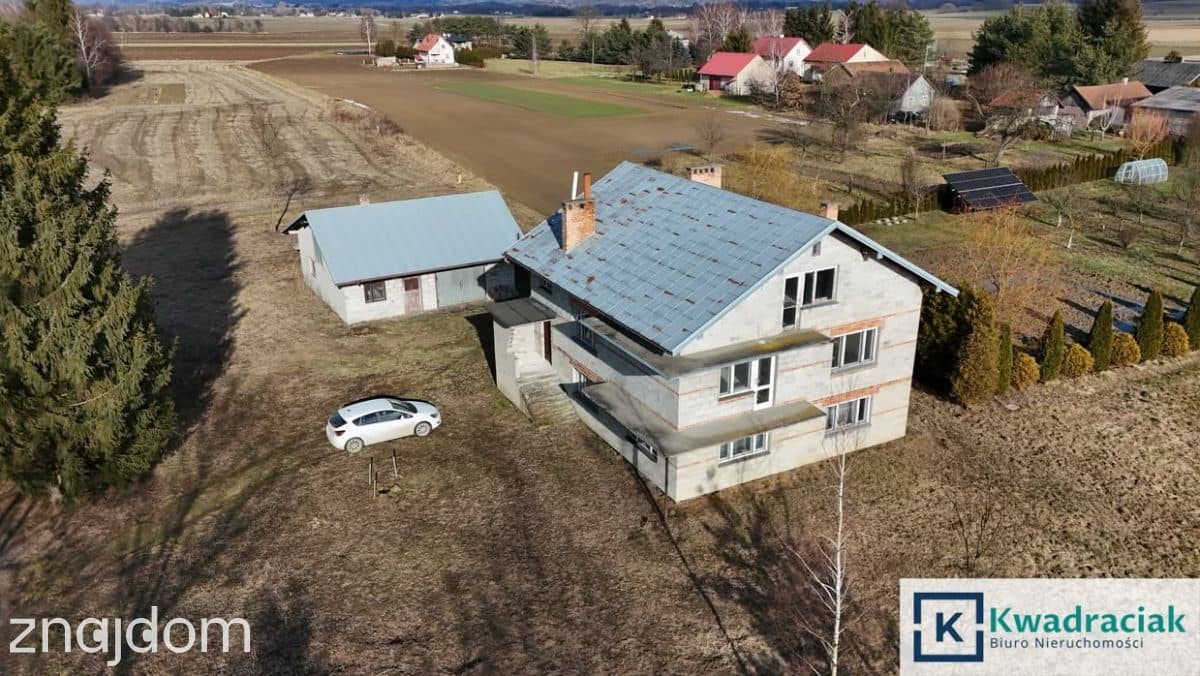 Moderówka - dom przy DK28, działka 41ar