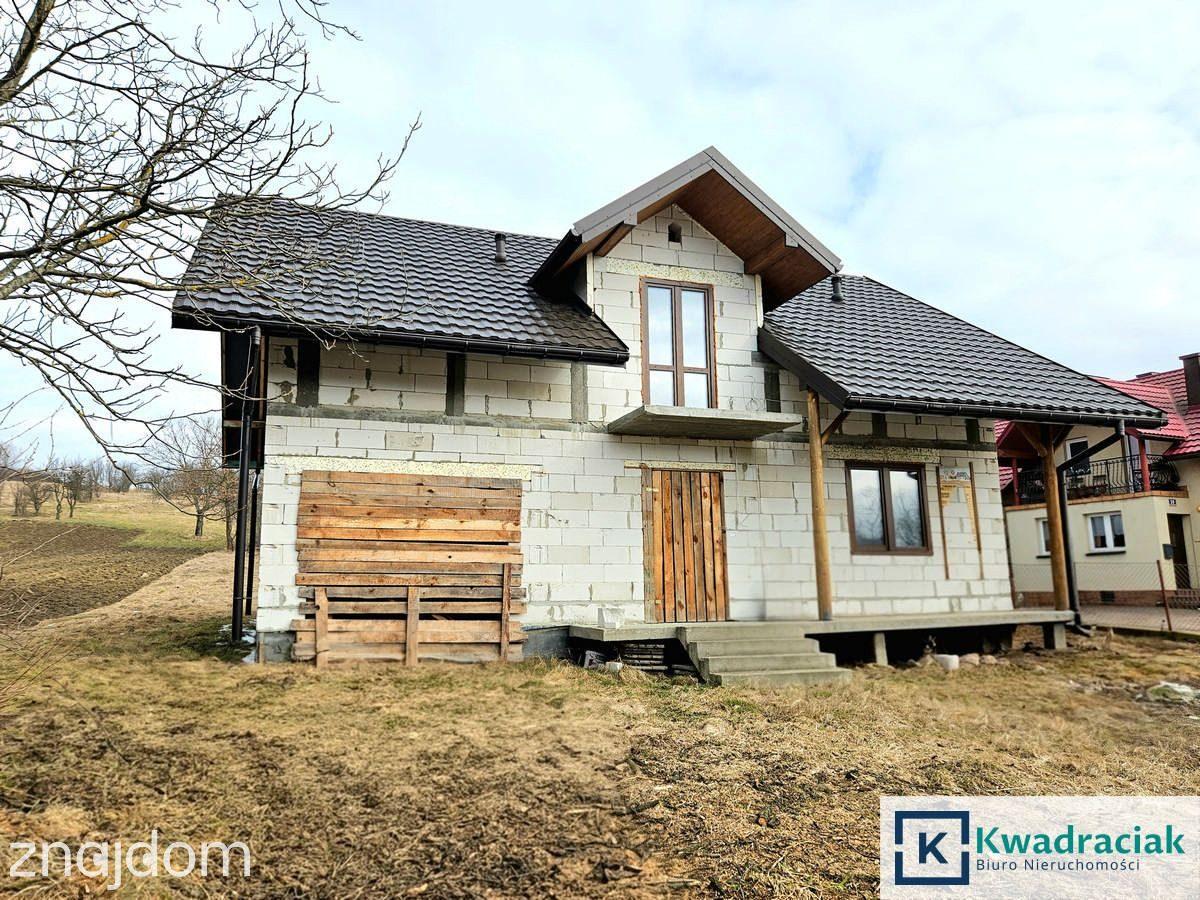 Dom 115 m2 w stanie surowym, Bukowsko