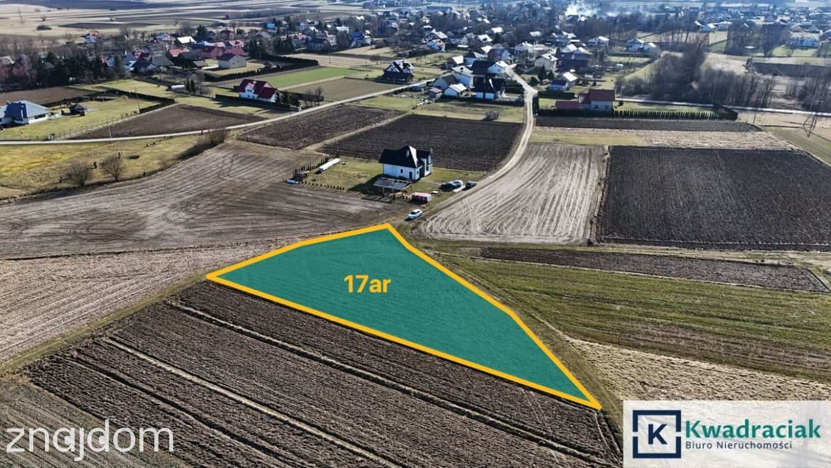 Milcza – działka 17ar z WZ