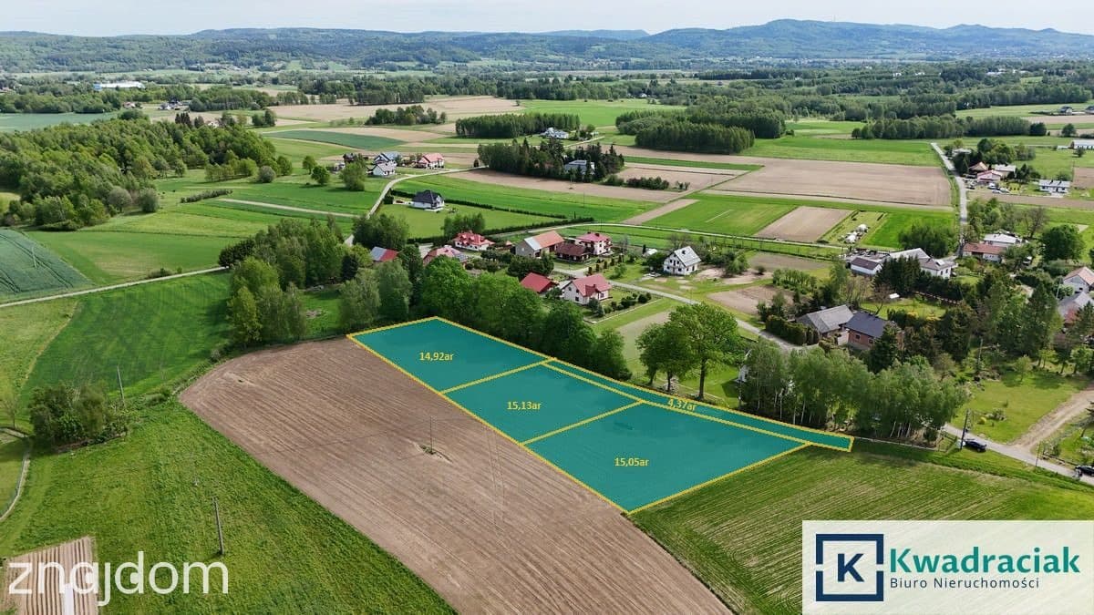 Trzy działki budowlane 15 ar – Jaszczew