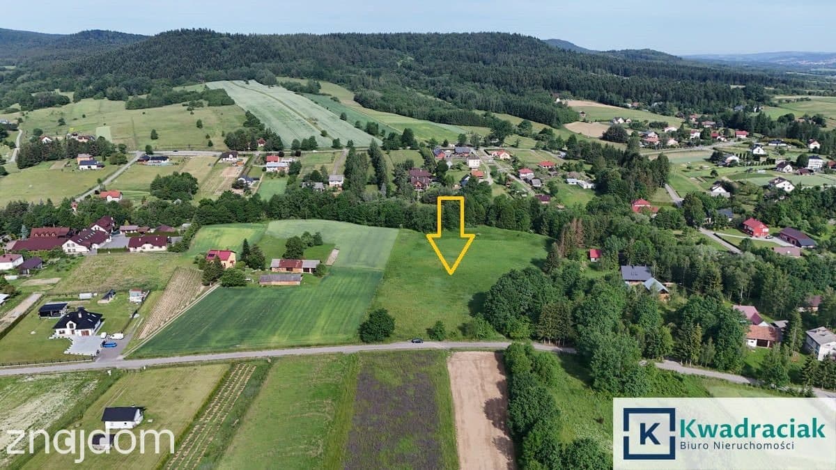 Działka rolna 1,31 ha w Krasnej – media, zabudowa - zdjęcie 6