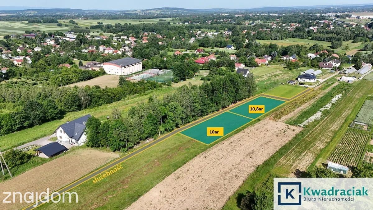 Budowlane działki w Krośnie (obręb Suchodół).