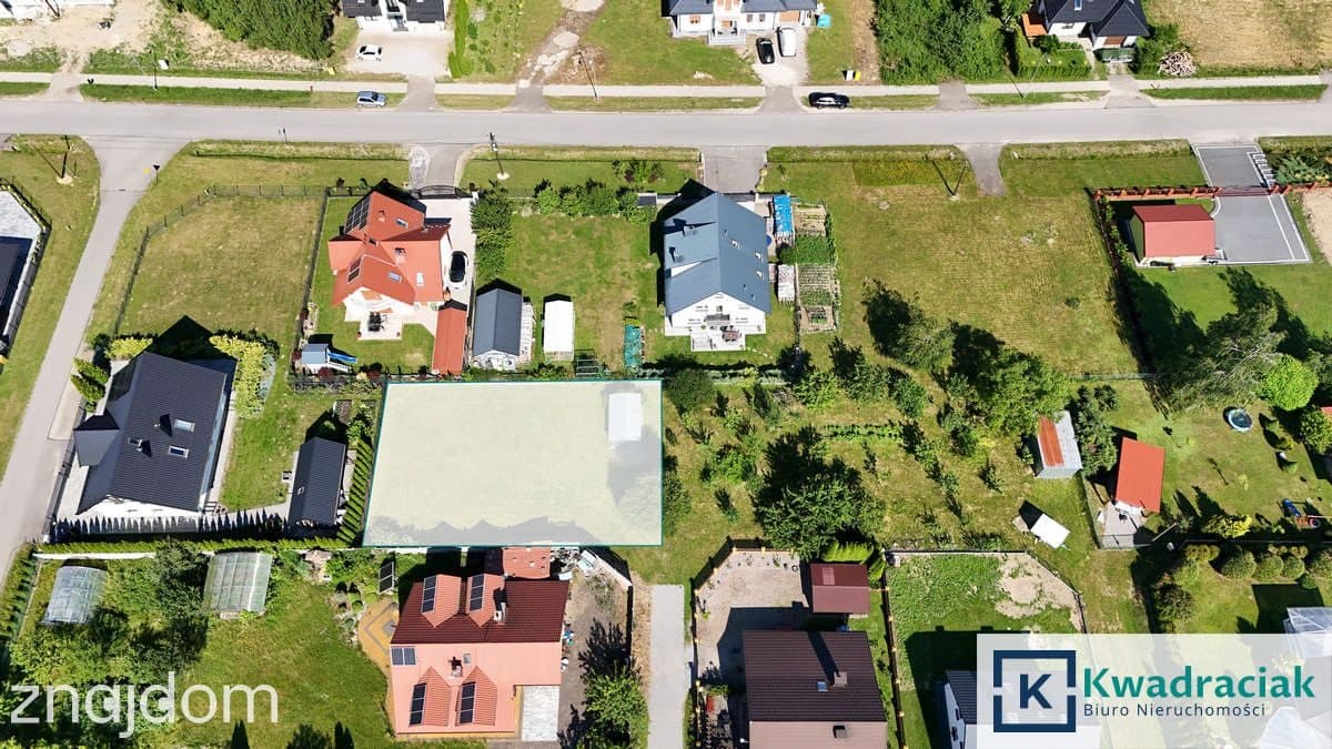 Działka budowlana 551 m² – Zagórz, ul. Wichrowa - zdjęcie 2