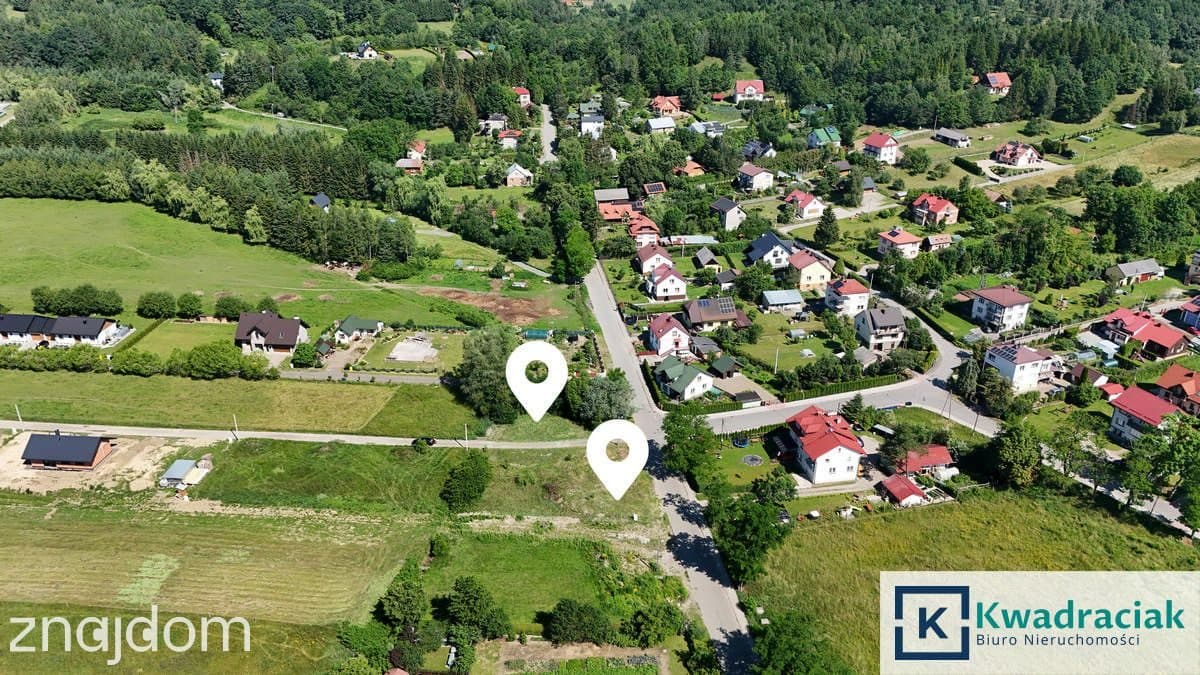 Działka budowlana z projektem domu, Lesko - zdjęcie 3