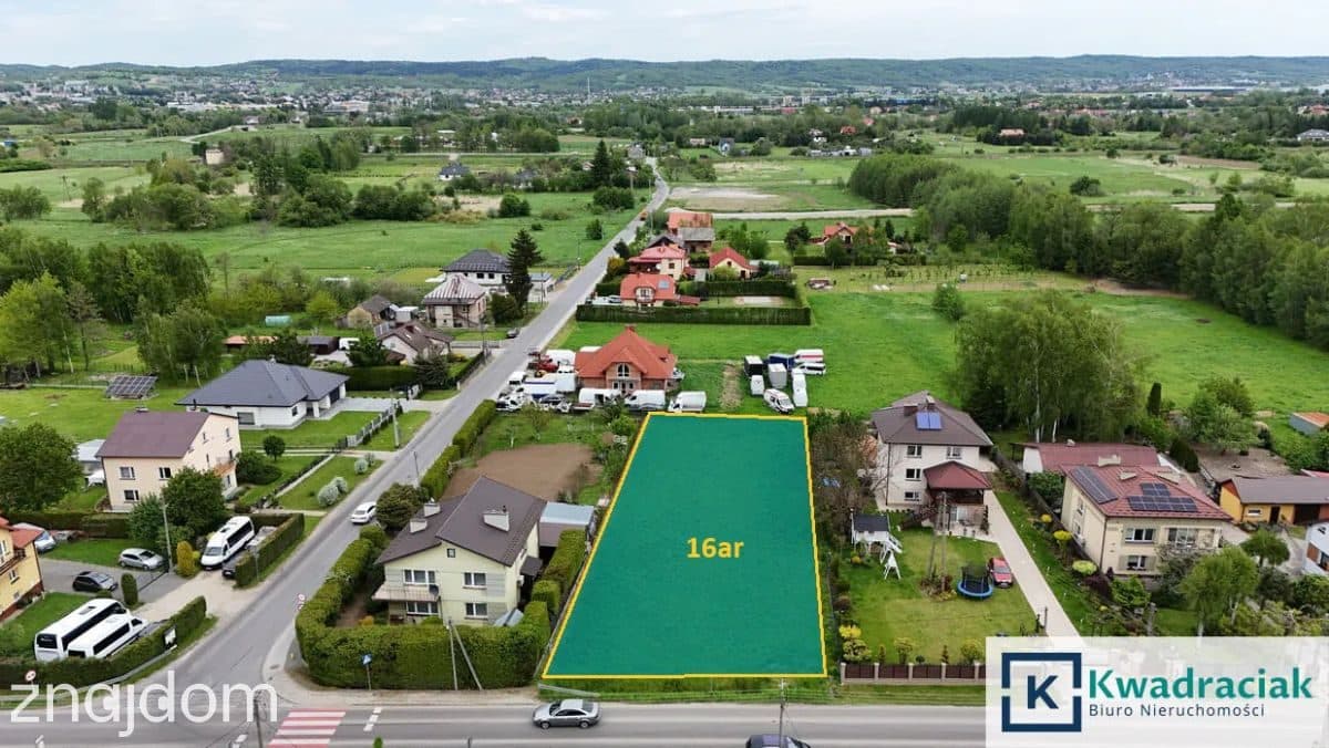 Działka 16 ar z warunkami zabudowy - Jasło