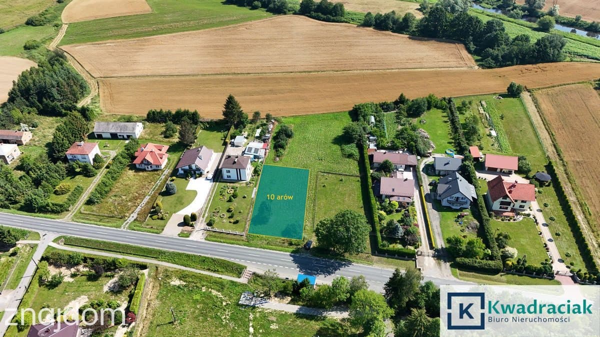 Działka budowlana w Bajdach