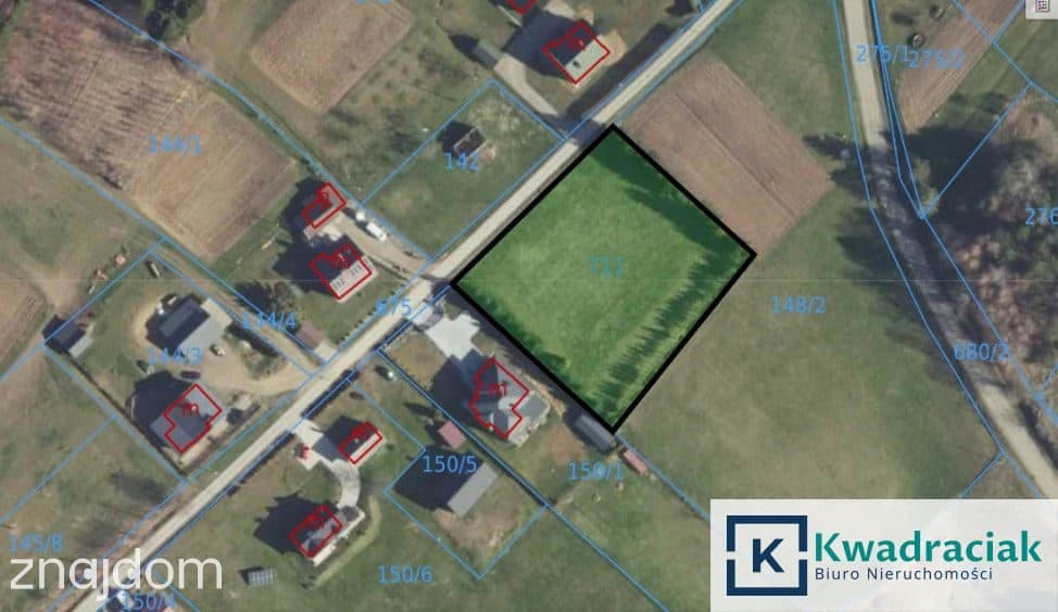 Działka budowlana 27 arów – Łodzina, gmina Sanok - zdjęcie 8