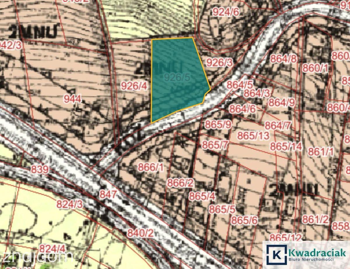 Skołyszyn – 33-arowa działka budowlana z MPZP - zdjęcie 2