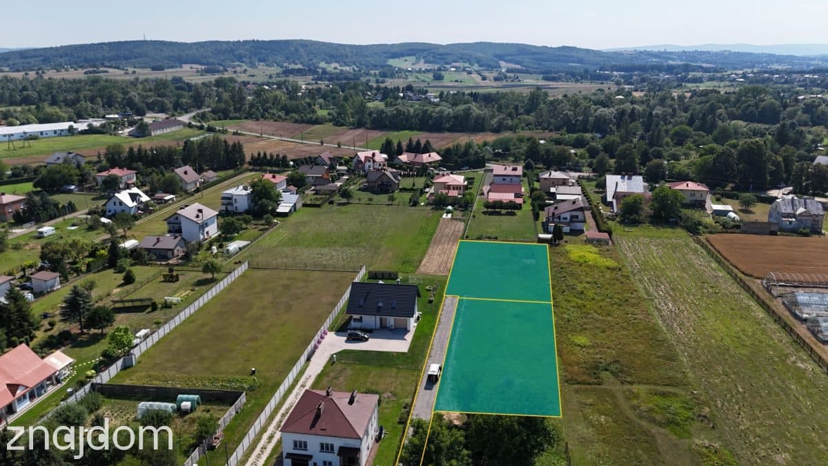 Działki pod budowę domu w Jedliczu | 9.98 ar i 11.