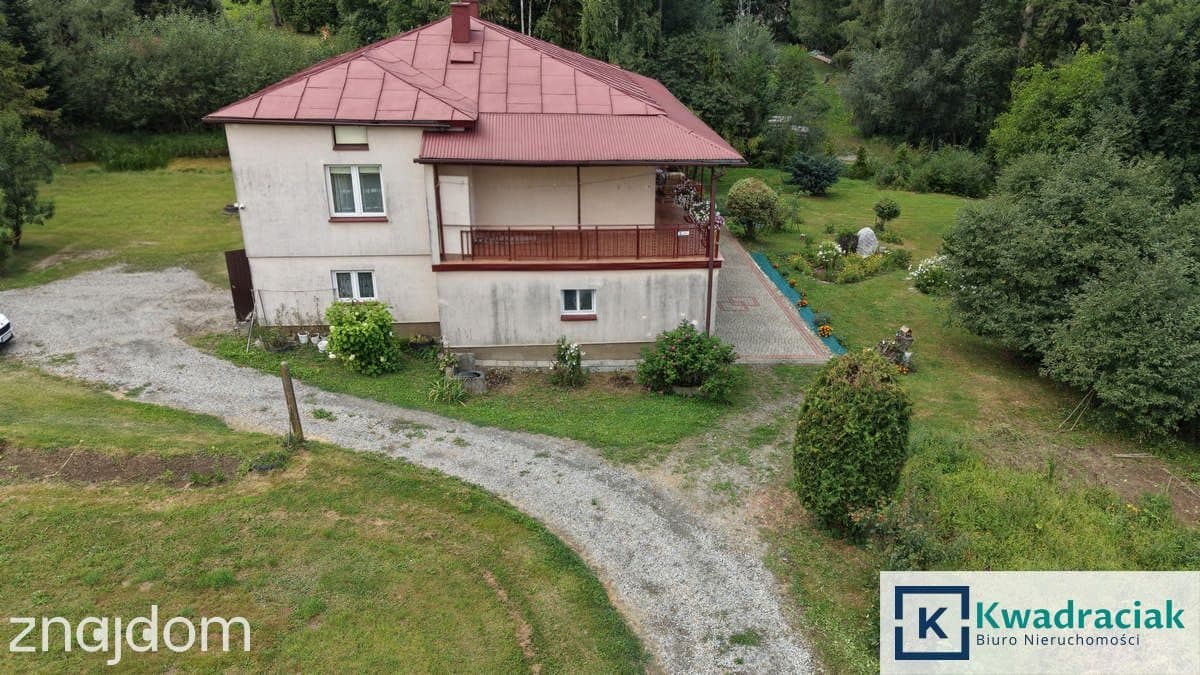 Dom z działką 55 arów i stawem – Zagórz, Dolina - zdjęcie 3