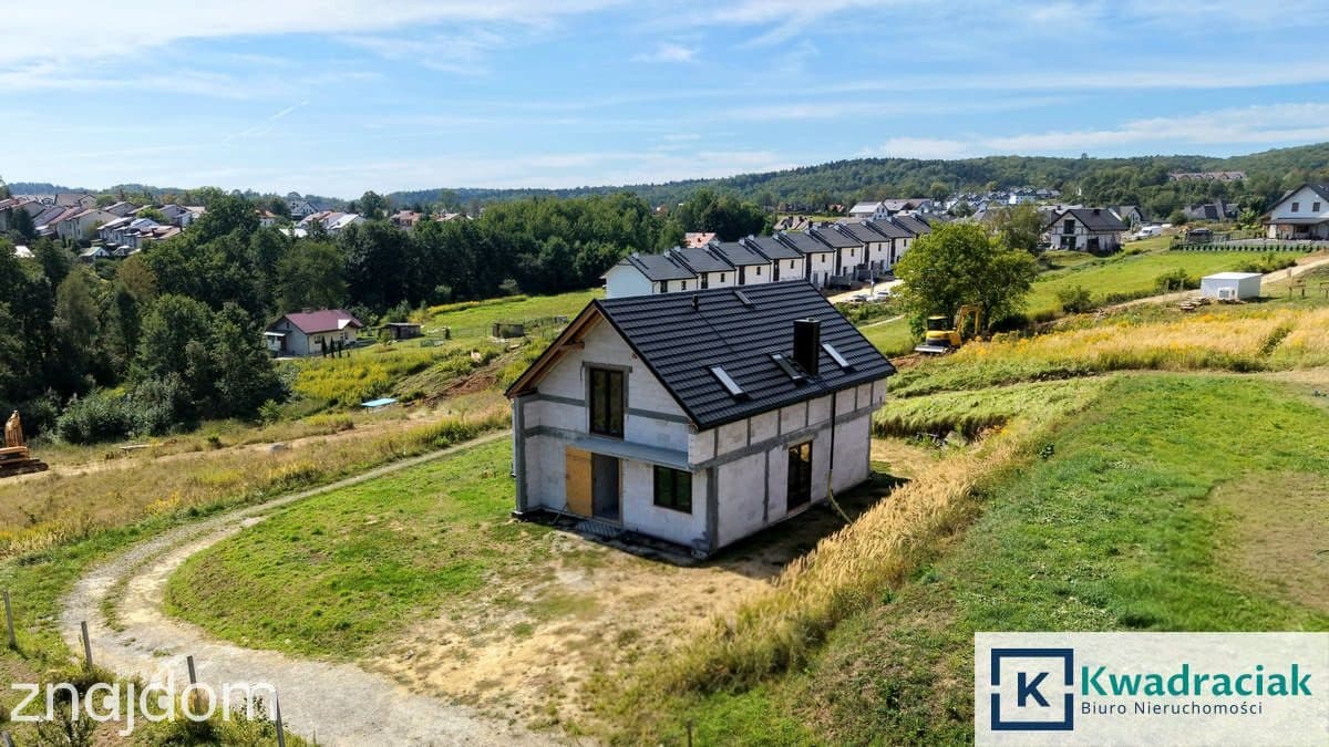 Nowoczesny dom w stanie surowym zamkniętym BRZOZÓW - zdjęcie 8