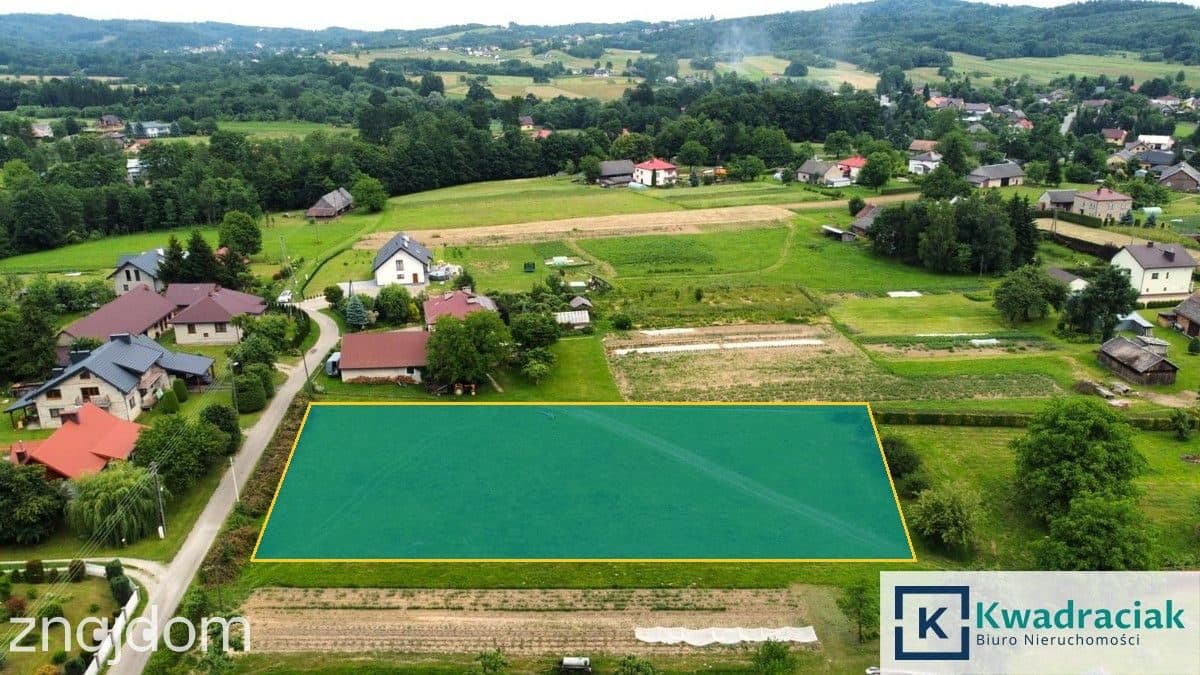 Jabłonica Polska – działki o powierzchni 29,51ar
