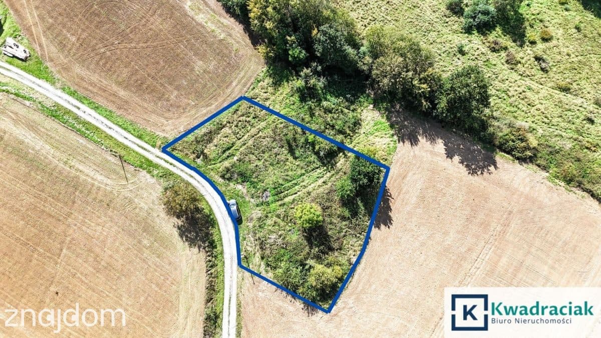 Działka z widokiem na Pogórze Strzyżowskie–Brzezin