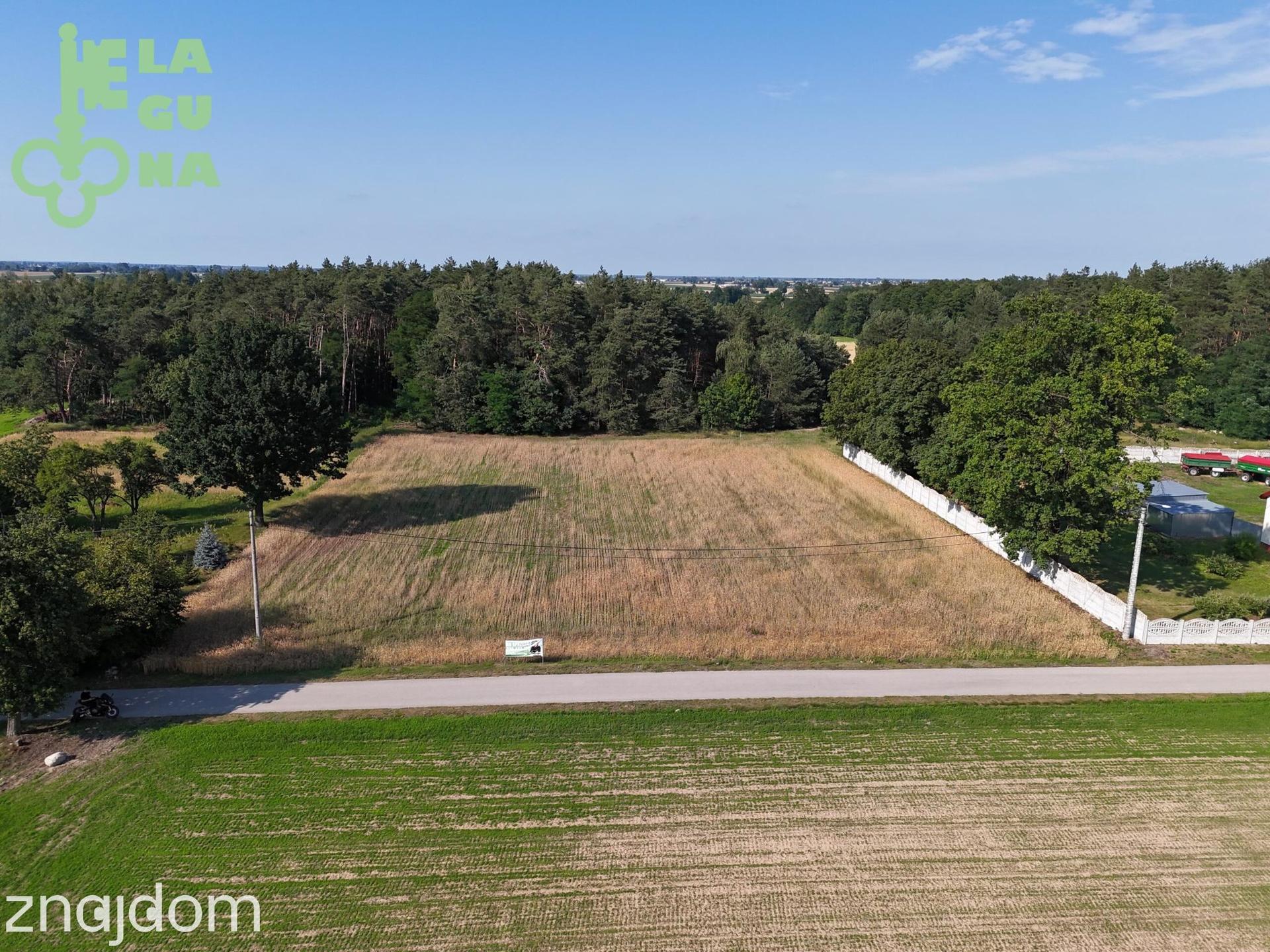 Działka budowlana w otulinie lasu i pól 3488 m2 - zdjęcie 7