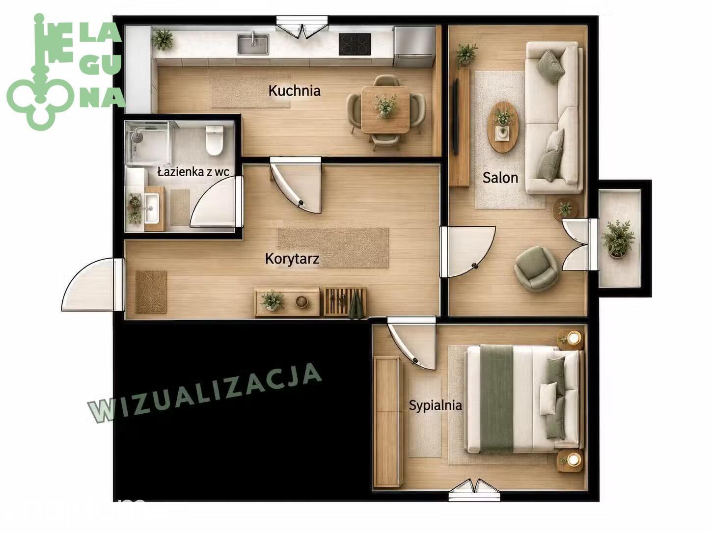 Mieszkanie w Żychlinie 2 piętro 2 pokoje - zdjęcie 10
