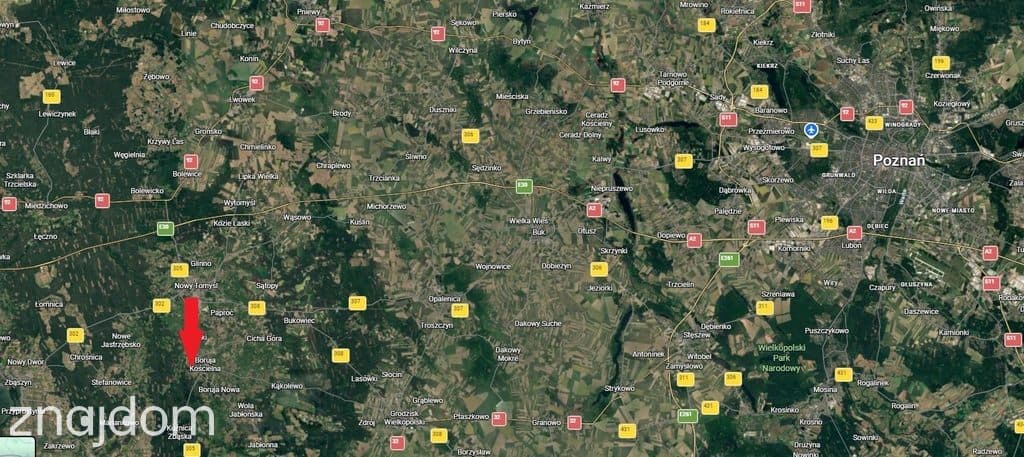 Działki w Borui Kościelnej o powierzchni 0,9352 ha - zdjęcie 11