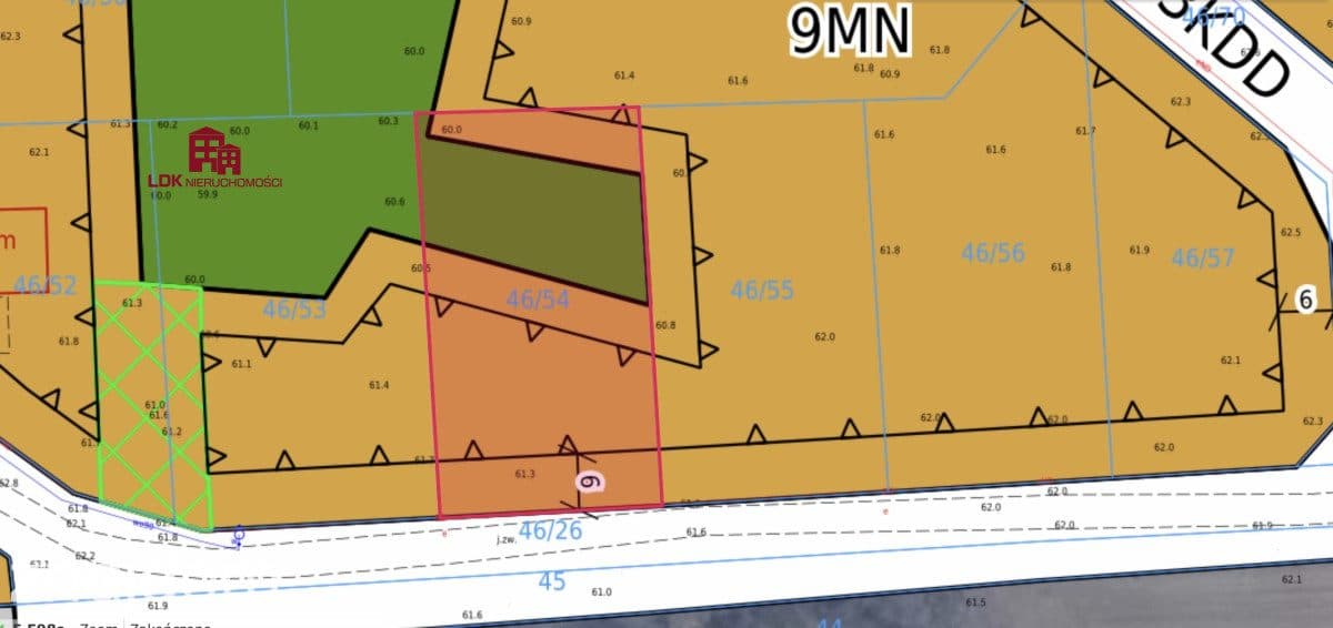Działka budowlana 1010 m² pod lasem – Brudzewo - zdjęcie 9