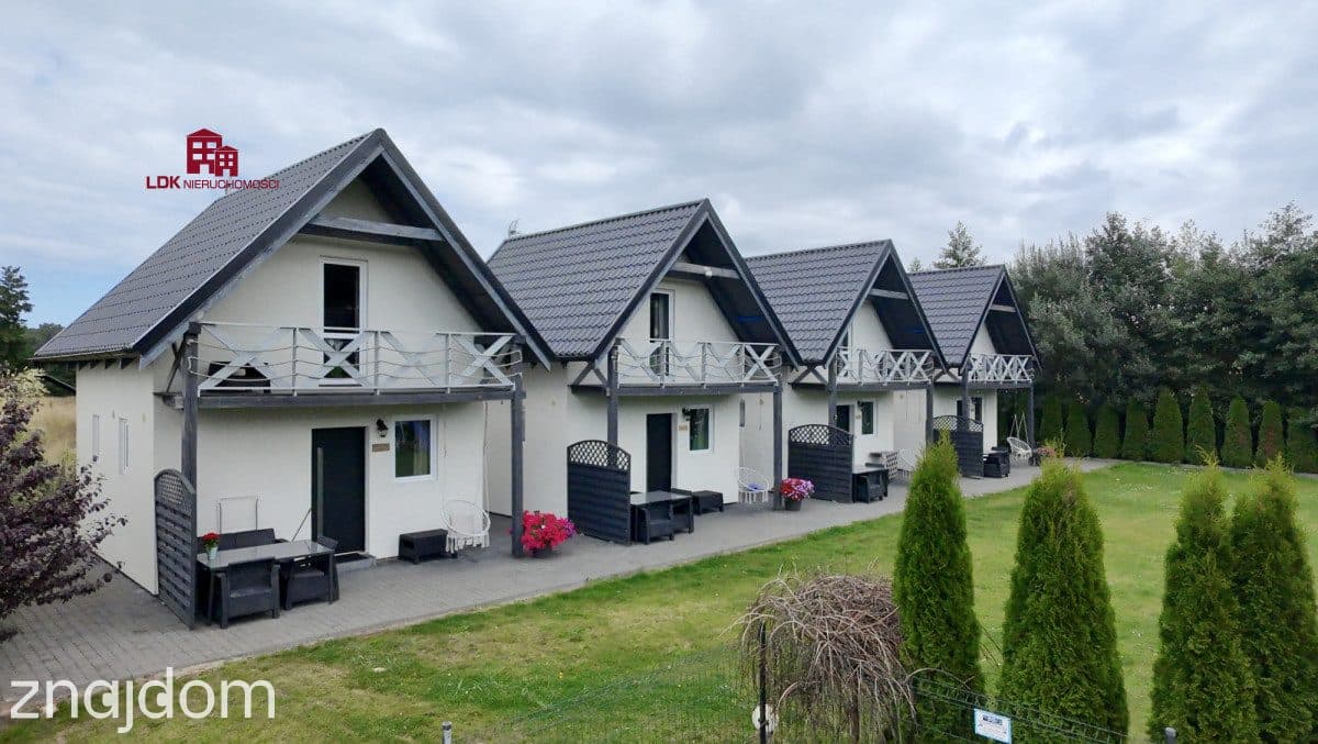 4 całoroczne domki 1,8 km od morza | Gotowy biznes